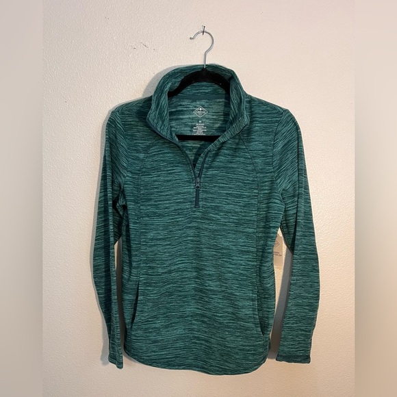 St. John’s Bay 1/4 Zip Pullover Sweatshirt - XS - Picture 1 of 6